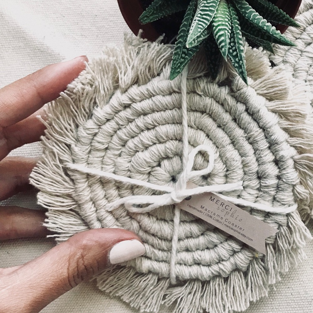Macrame Coasters